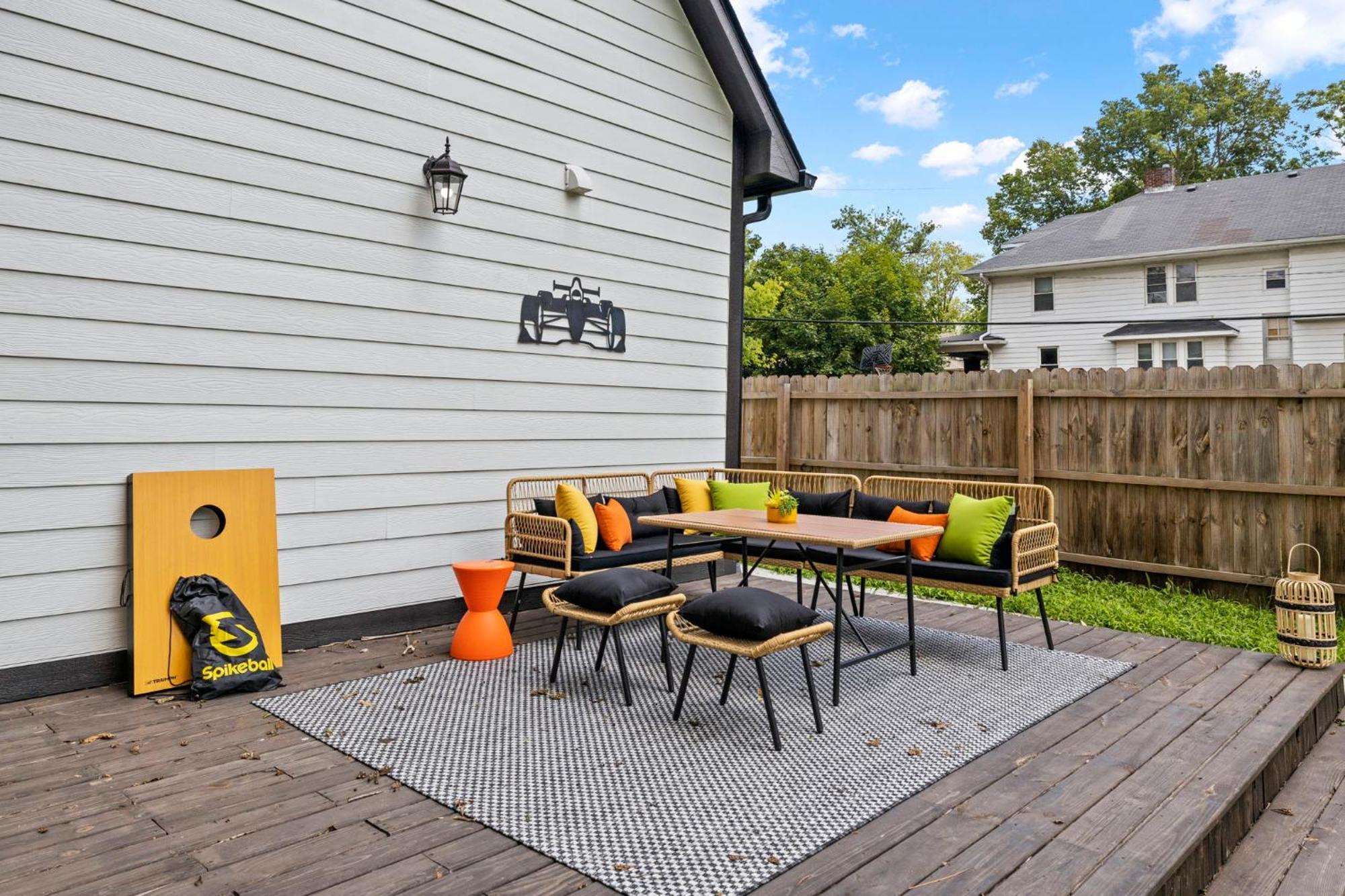Central Indy 5Bd - Pingpong - Outdoor Movie - Bbq 印第安納波利斯 外观 照片