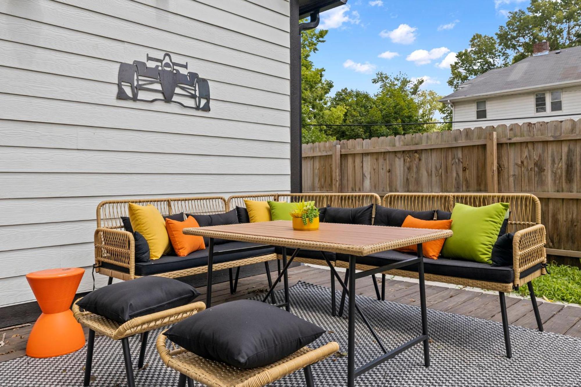 Central Indy 5Bd - Pingpong - Outdoor Movie - Bbq 印第安納波利斯 外观 照片